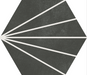 SPOTLIGHT 9X10 HEX DECO BLACK