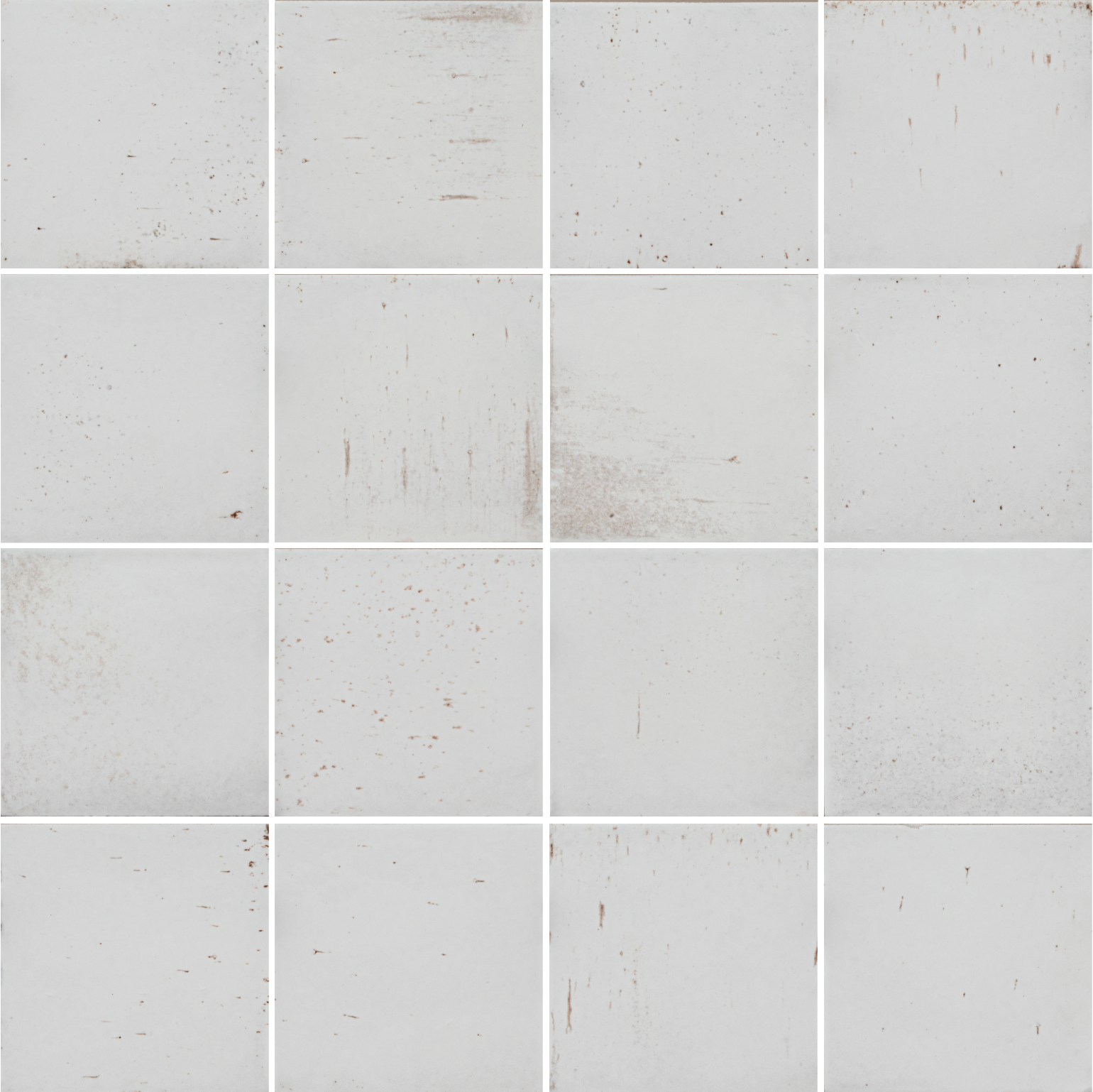 Surf 4x4 White Gloss Porcelain Tile - Samples